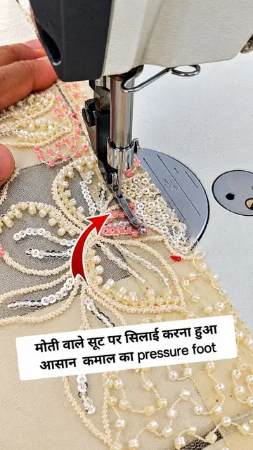 P369 presser foot reel with @tailorjankari